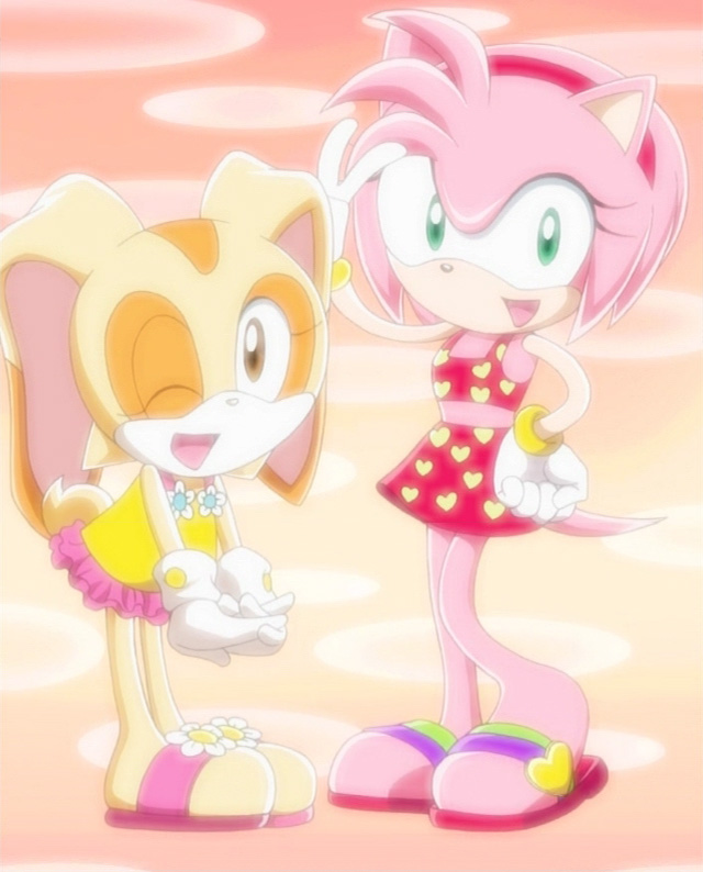 The Severe Big Tits Earthquake World Amy Rose Bikini